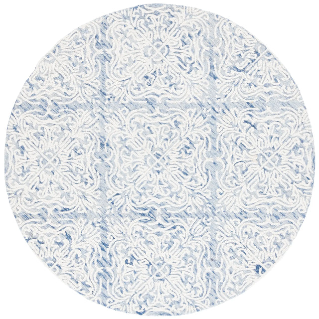 Safavieh Blossom 6'-0" x 6'-0" Rug in Blue / Ivory