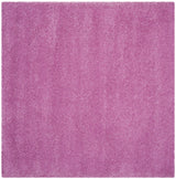 Safavieh Santa Monica Shag 6'-7" x 6'-7" Rug in Pink