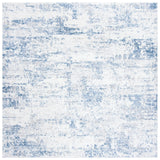 Safavieh Amelia 700 6'-7" x 6'-7" Rug in Ivory / Blue