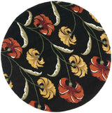 Safavieh Soho 6'-0" x 6'-0" Rug in Black / Multi