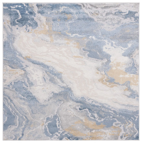 Safavieh Palma 6'-7" x 6'-7" Rug in Beige / Light Blue