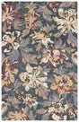 Safavieh Blossom 4'-0" x 6'-0" Rug in Grey / Violet