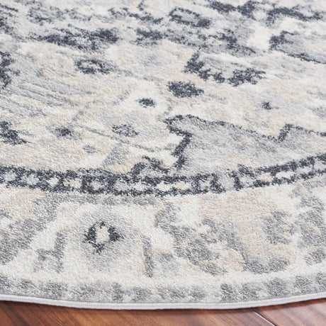Safavieh Layla 6'-7" x 6'-7" Rug in Ivory Grey / Charcoal