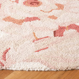 Safavieh Jardin 6'-0" x 6'-0" Rug in Ivory / Pink