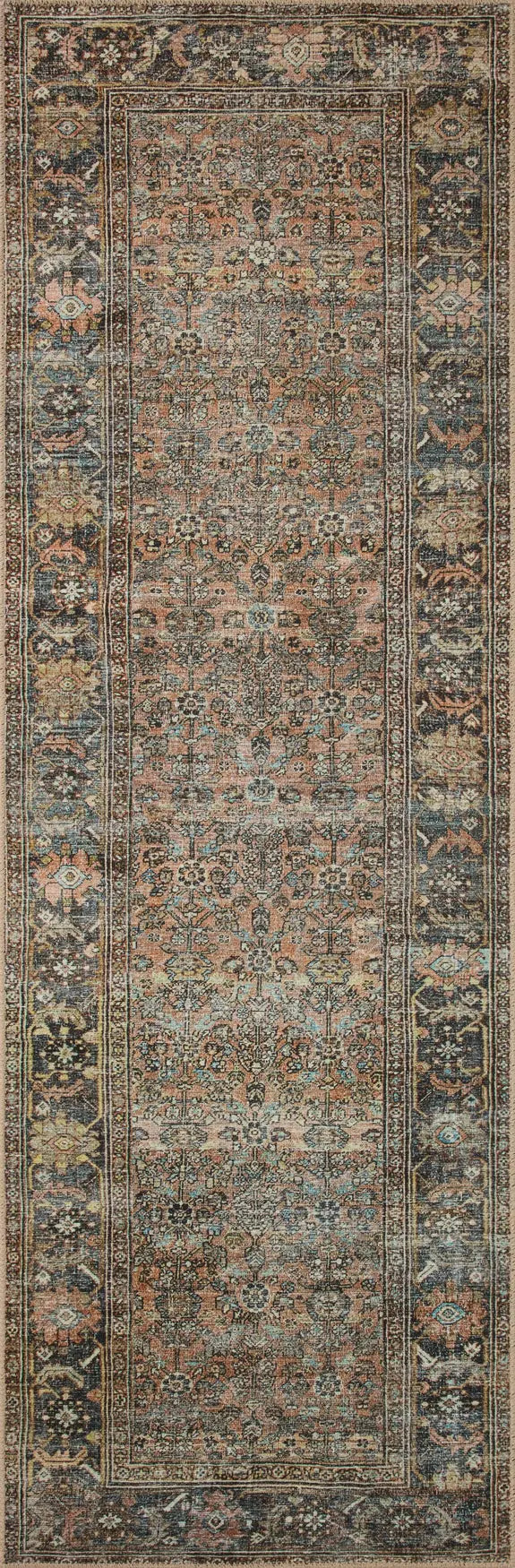 Loloi Adrian Adr-03 Terracotta/Multi Rug - runner flat