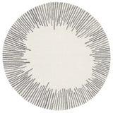 Safavieh Fifth Avenue 5'-0" x 5'-0" Rug in Ivory / Grey
