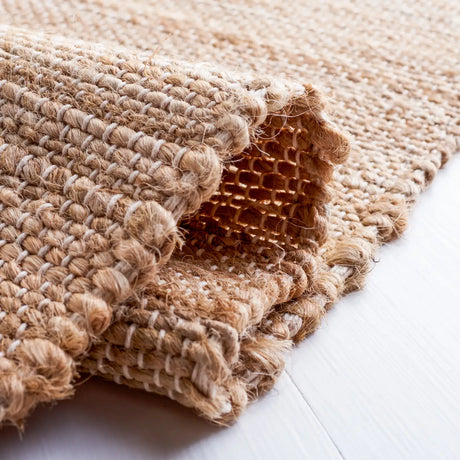 Safavieh Natura 4'-0" x 6'-0" Rug in Natural / Navy