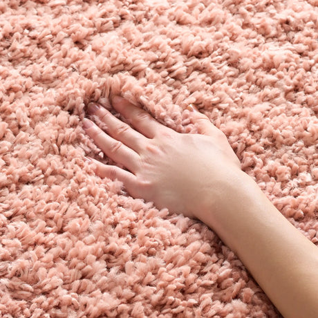 Safavieh August Shag 3'-0" x 5'-0" Rug in Rose