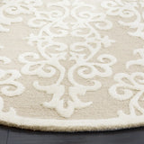 Safavieh Bella 5'-0" x 5'-0" Rug in Sand / Ivory