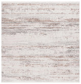 Safavieh Diamond 6'-7" x 6'-7" Rug in Beige / Grey Brown