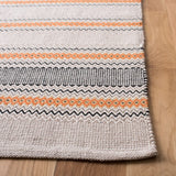 Safavieh Montauk 4'-0" x 6'-0" Rug in Orange / Beige