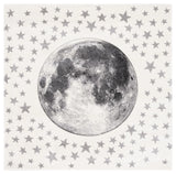 Safavieh Carousel Kids 100 5'-3" x 5'-3" Rug in Ivory / Grey