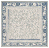 Safavieh Antiquity 6'-0" x 6'-0" Rug in Light Blue / Ivory