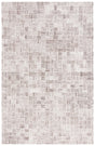 Safavieh Micro-Loop 4'-0" x 6'-0" Rug in Brown / Ivory