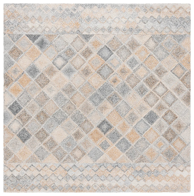 Safavieh Renewal 6'-0" x 6'-0" Rug in Beige / Grey