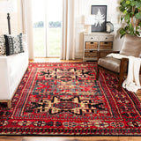 Safavieh Vintage Hamadan 10'-6" x 14'-0" Rug in Red / Multi