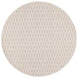 Safavieh Natura 6'-0" x 6'-0" Rug in Brown / Ivory