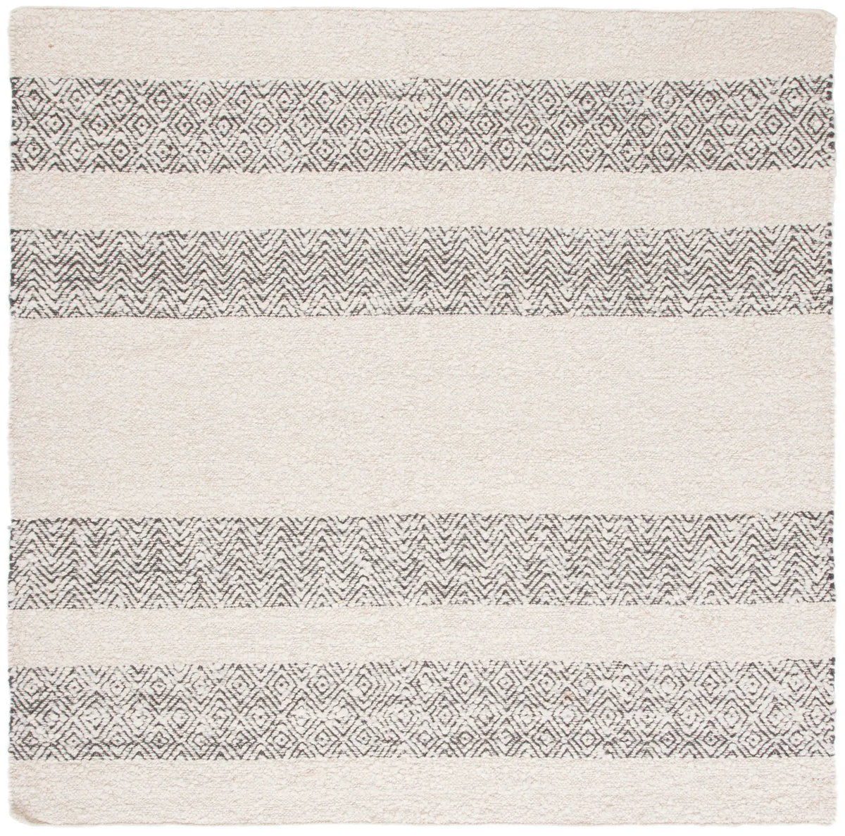 Safavieh Natura 6'-0" x 6'-0" Rug in Ivory / Black