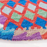 Safavieh Aspen 7'-0" x 7'-0" Rug in Red / Blue