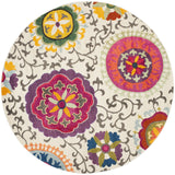 Safavieh Monaco 5'-0" x 5'-0" Rug in Ivory / Multi