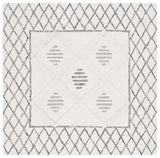 Safavieh Casablanca 6'-0" x 6'-0" Rug in Ivory / Black