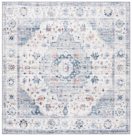 Safavieh Arizona 6'-0" x 6'-0" Rug in Light Blue / Ivory
