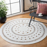 Safavieh Cape Cod 5'-0" x 5'-0" Rug in Ivory