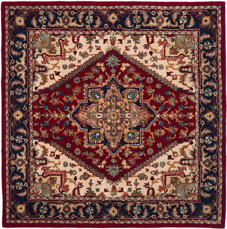 Safavieh Heritage 6'-0" x 6'-0" Rug in Red