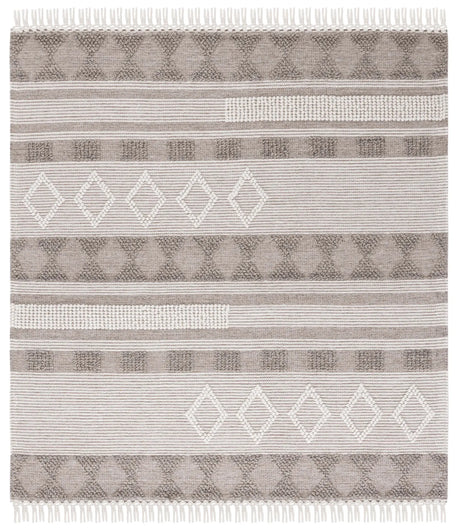 Safavieh Vermont 6'-0" x 6'-0" Rug in Ivory / Brown