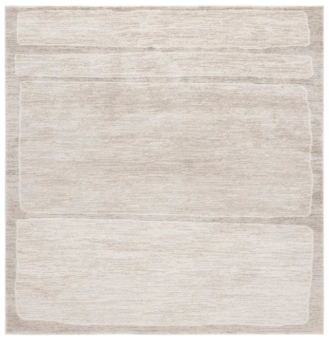 Safavieh Northport 6'-7" x 6'-7" Rug in Ivory / Grey