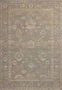 Chris Loves Julia x Loloi Louisa LOI-04 Lagoon / Ivory Rug - main flat
