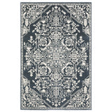 Oriental Weavers Sphinx Intrigue Int10 Blue/ Ivory Rug - main flat