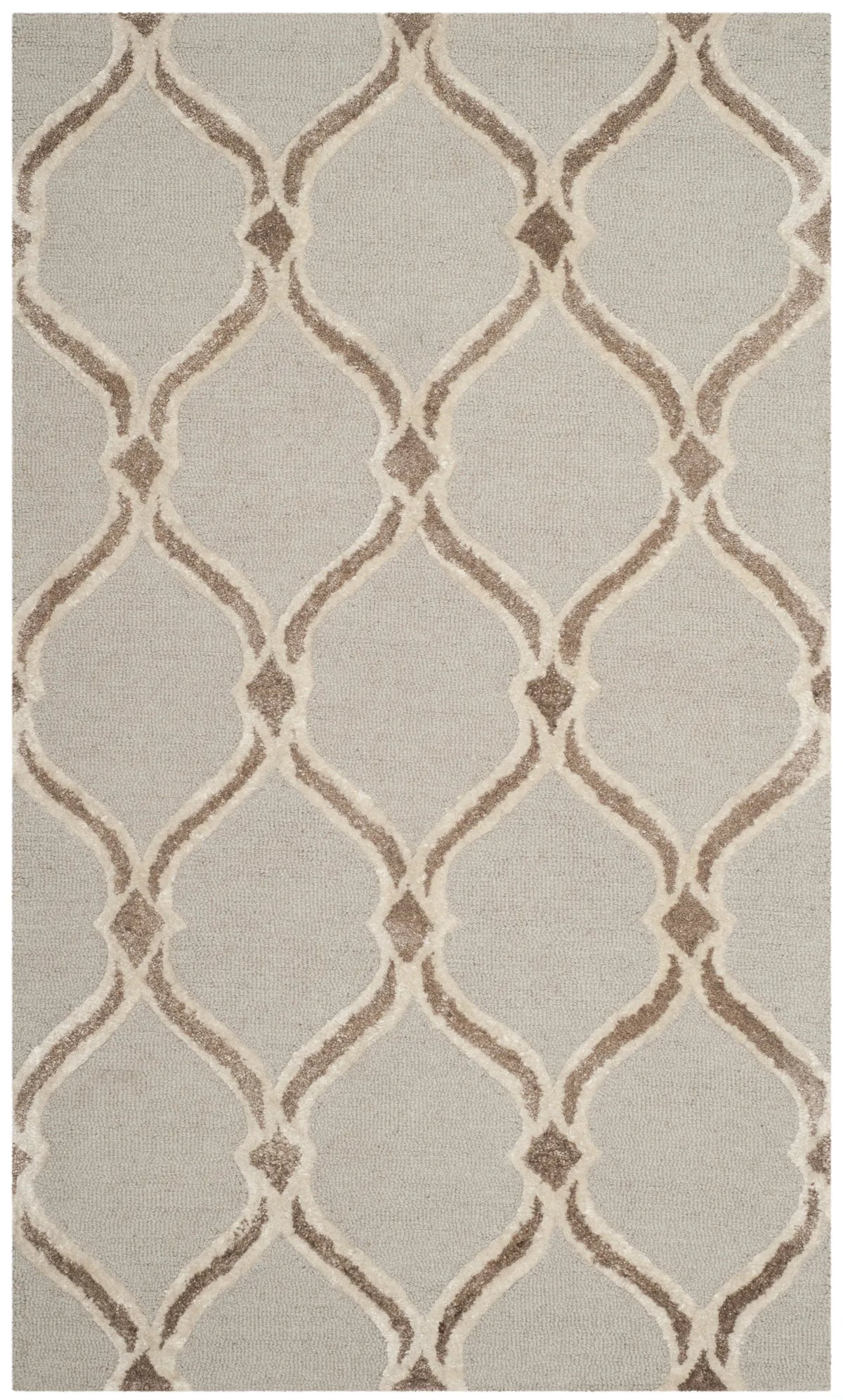 Safavieh Manchester 3'-0" x 5'-0" Rug in Taupe / Ivory