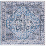 Safavieh Tucson 6'-0" x 6'-0" Rug in Blue / Charcoal