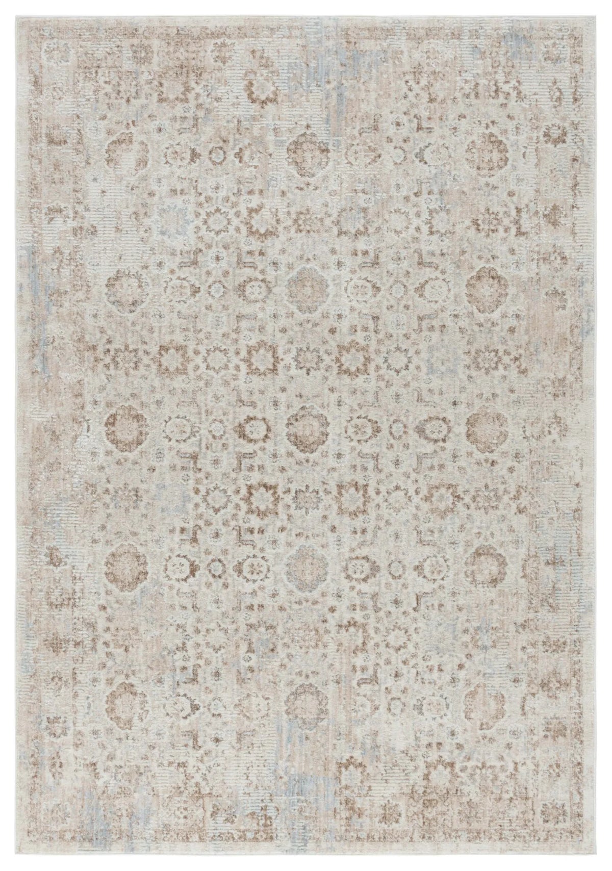Safavieh Serena 200 5'-3" x 7'-6" Rug in Ivory / Beige Blue