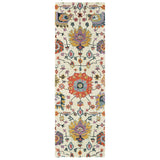 Oriental Weavers Sphinx Zahra 75502 Ivory / Orange Rugs - runner