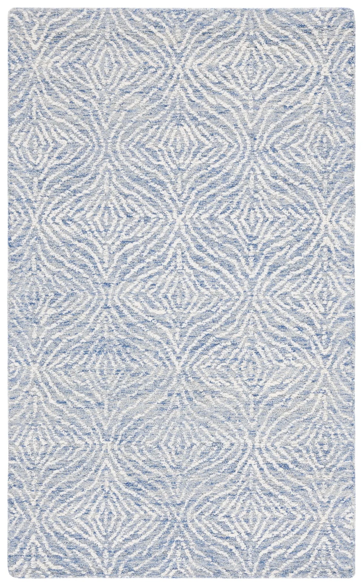 Safavieh Metro 3'-0" x 5'-0" Rug in Blue / Ivory