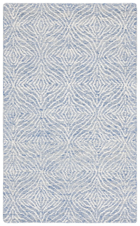 Safavieh Metro 3'-0" x 5'-0" Rug in Blue / Ivory