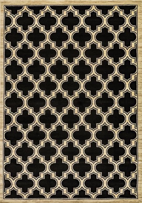 Dynamic Rugs Yazd 2816 Black Rugs - Rectangular