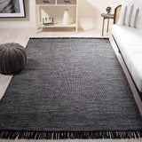 Safavieh Montauk 4'-0" x 6'-0" Rug in Charcoal / Black