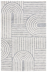 Safavieh Audrey 4'-0" x 6'-0" Rug in Grey / Ivory