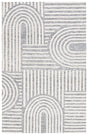 Safavieh Audrey 4'-0" x 6'-0" Rug in Grey / Ivory