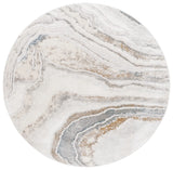 Safavieh Easton 6'-7" x 6'-7" Rug in Ivory / Beige Blue