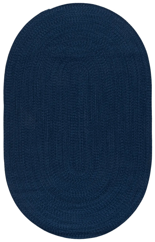 Safavieh Braided 5'-0" x 8'-0" Rug in Navy