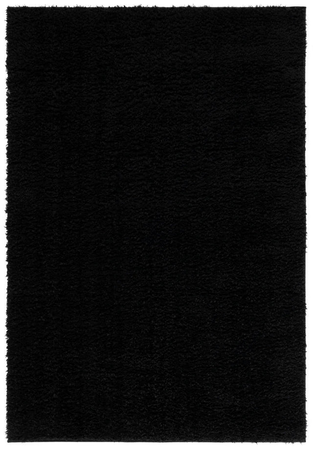 Safavieh Lindsay Shag 4'-0" x 6'-0" Rug in Black