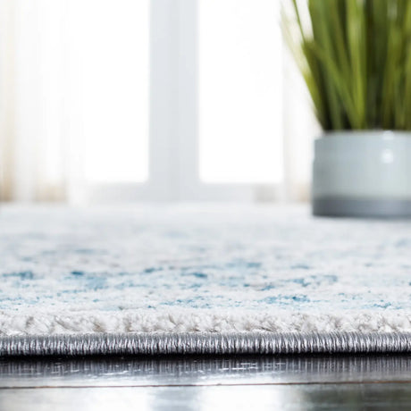 Safavieh Meadow 500 4'-0" x 6'-0" Rug in Grey / Blue