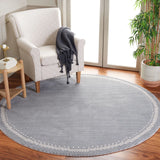 Safavieh Continental 6'-7" x 6'-7" Rug in Grey / Beige