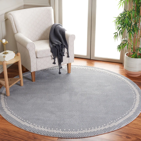 Safavieh Continental 6'-7" x 6'-7" Rug in Grey / Beige
