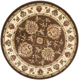 Safavieh Lyndhurst 5'-3" x 5'-3" Rug in Brown / Ivory