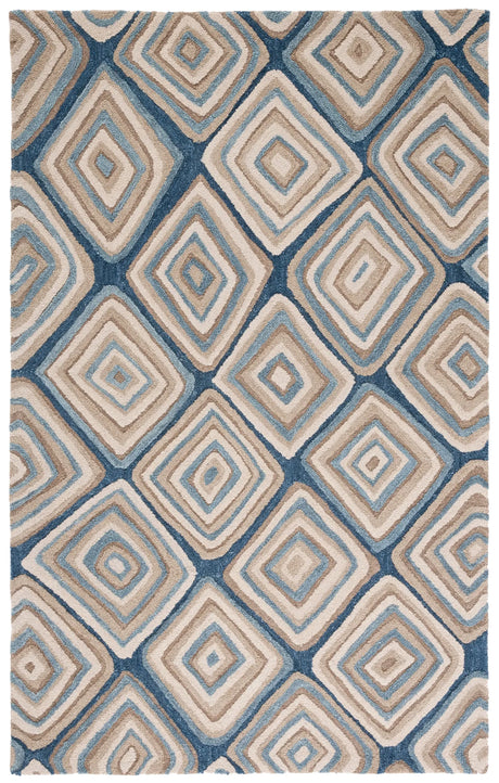 Safavieh Aspen 4'-0" x 6'-0" Rug in Blue / Beige